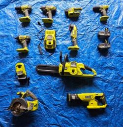 Ryobi tool set