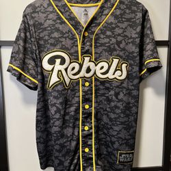 Disney Parks Star Wars Rebels Baseball Jersey # 77 Shirt Top Men's Size Medium