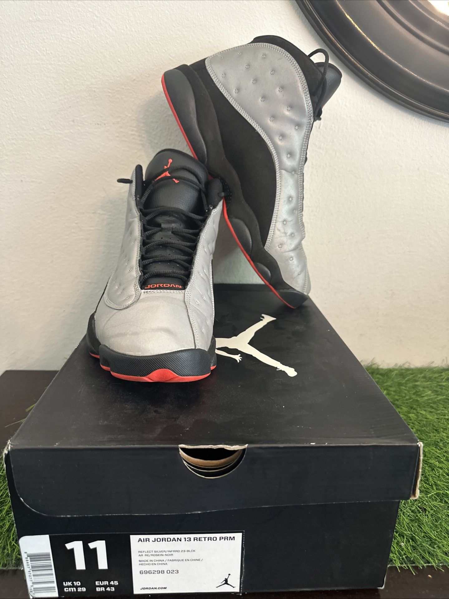 Size 11 - Air Jordan 13 Retro Reflective Silver 2014