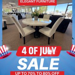 5 Pc Dining Table 