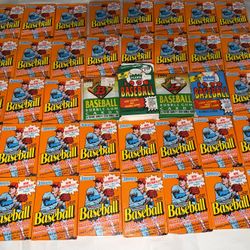 40 Vintage 90s Baseball Packs Sealed (Donruss, Fleer, Upper Deck)