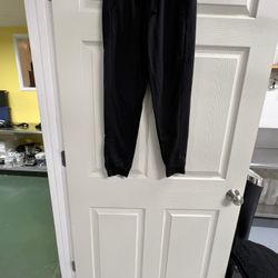 Z By Zella Girls Black Joggers Replay Slim - Size Large - GUC