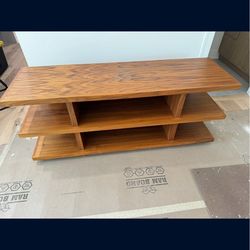 Crate  and barrel TV stand