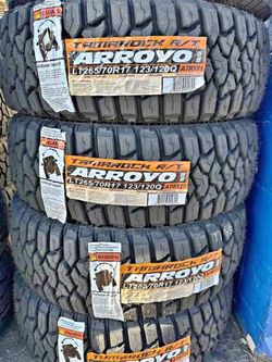 LT265/70R17 Arroyo R/T Set Of 4 New Tires