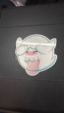Boo 3d sticker