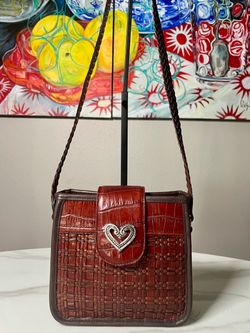Brighton Artisan Woven Vintage Shoulder Bag
