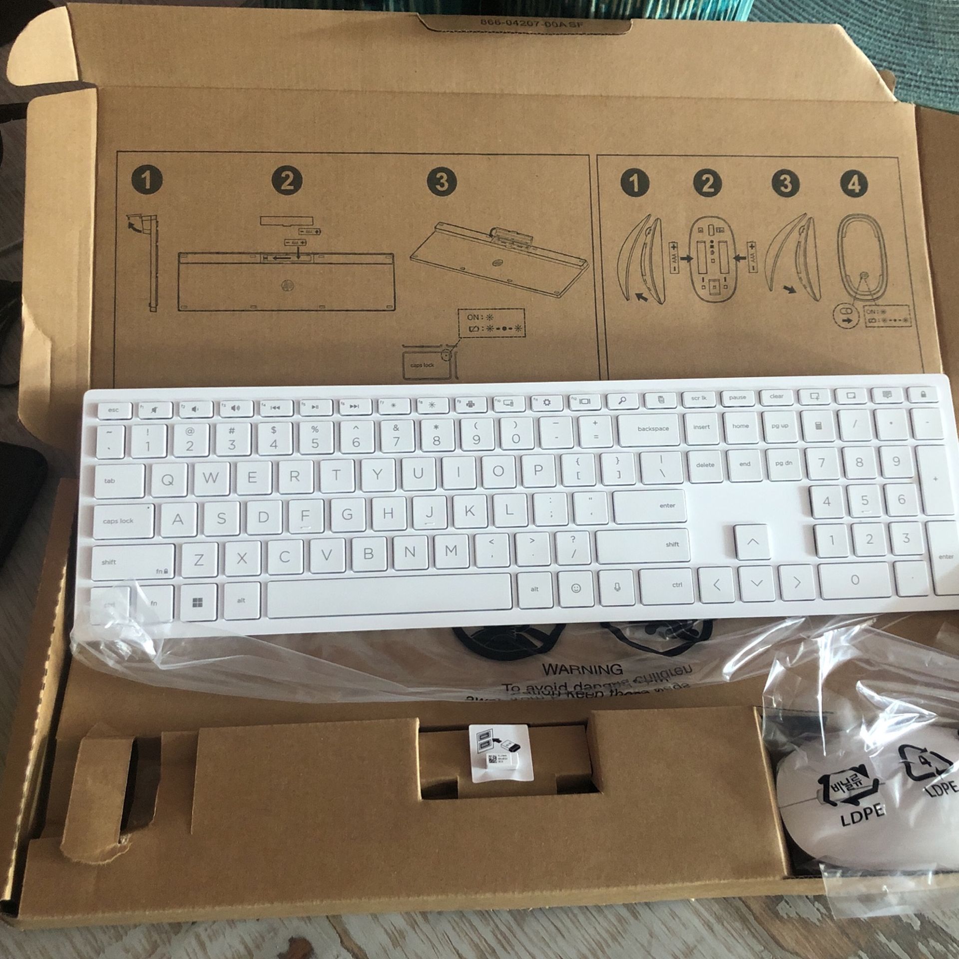 Wireless Keyboard With Mouse