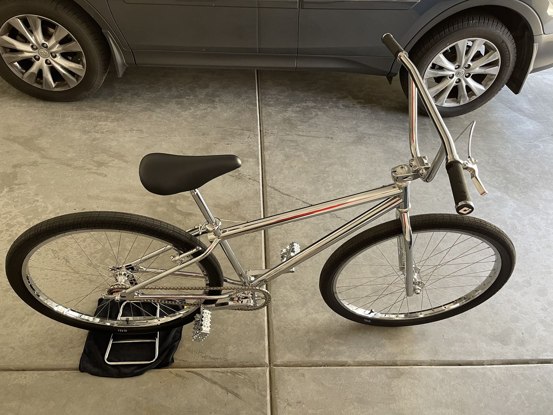 Custom Gary Turner 29 Inch GT BMX All Chrome Bike