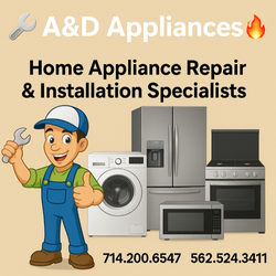Repair of all home appliances.