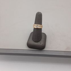14k Man's Fancy Ring 