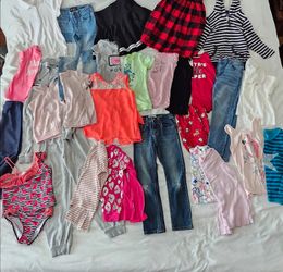 Size 7 girl clothing bundle/ lot