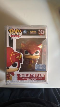 Funko Pop Heroes Sonic as The Flash #593