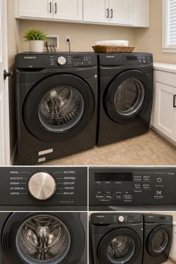 Samsung Front Load Washer & Dryer Set – Only 2 Years Old