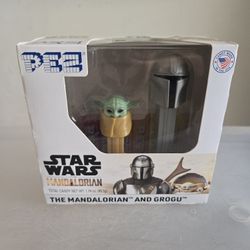 Star Wars Mandalorian and Grogu Pez Twin Pak