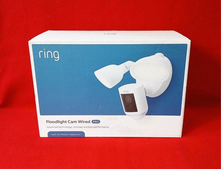 Ring Floodlight Cam Wired Pro - NEW!