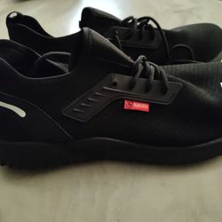 Steel toe work shoes lightweight
