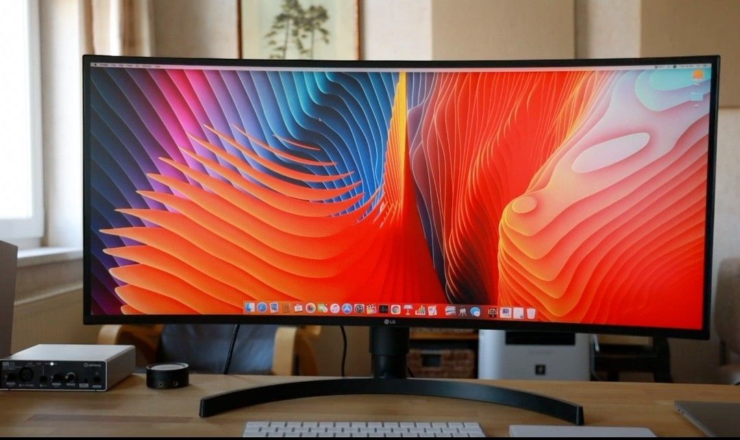 LG 34" Curved 4K Monitor