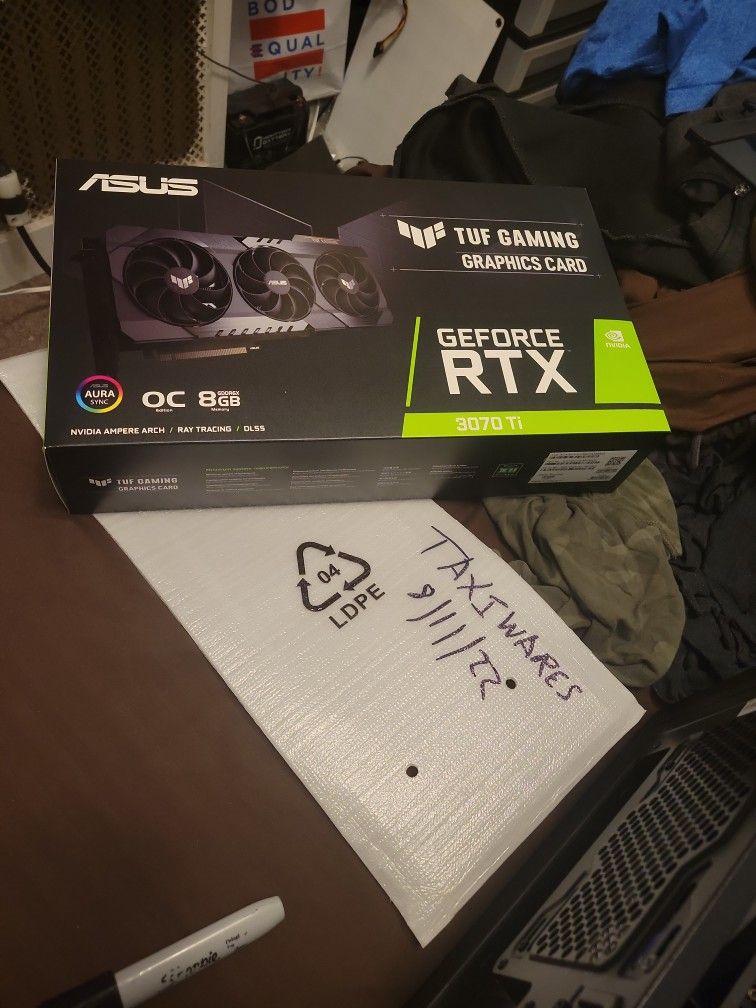 Asus RTX 3070Ti, New!!!