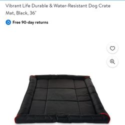 NEW VIBRANT DOG BED