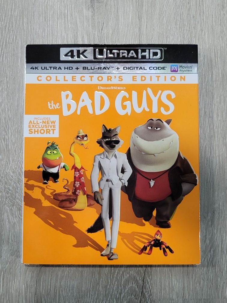 The Bad Guys 4K UHD & Blu-Ray 