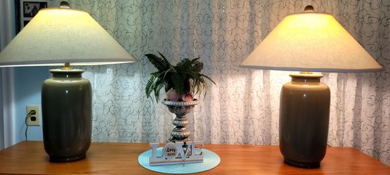 Matching 18in. Lamps
