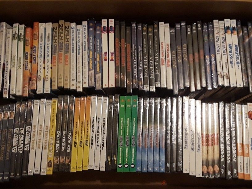 Brand New In The Case,Still Sealed DVDs