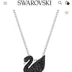 SWAROVSKI Swan Pendant
