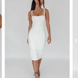 Selfie Leslie, Beautiful White Graduation Dress Brand New Size 0