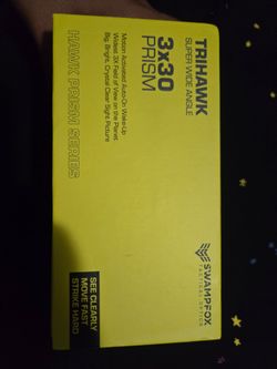 Swampfox Trihawk 3x30 Prism Scope