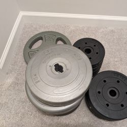 135 Lbs Weight Plates 1 Inch