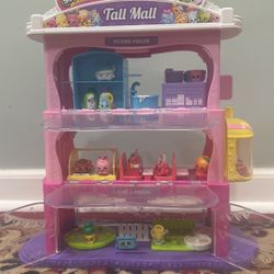 Shopkin Tall Mall with 15 shopkins 