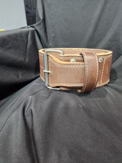 Weight lifting belt