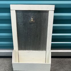 Antique Wall Message Holder 