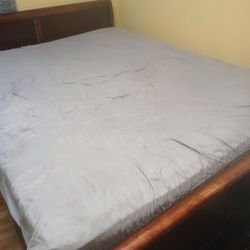 Queen WOODEN BED FRAME