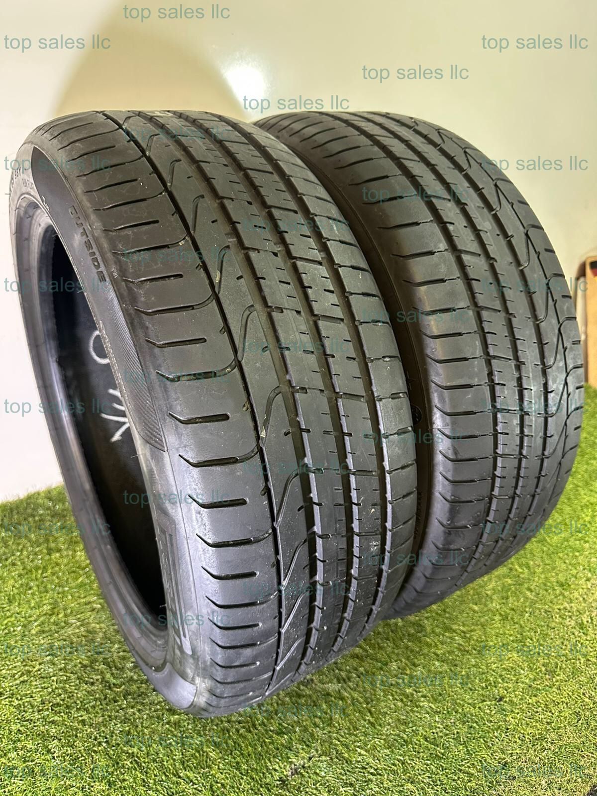 U233 245 45 19 98Y Pirelli Pzero Run Flat 2 Used Tires 80% Life