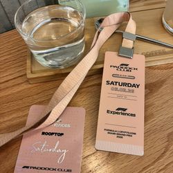 F1 Paddock Club Saturday 