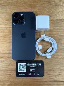 📱 iPhone 15 Pro Max | 256GB | Blue Titanium | T-Mobile/Metro PCS | Hablo Español