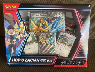 Pokemon Hop's Zacion EX Box