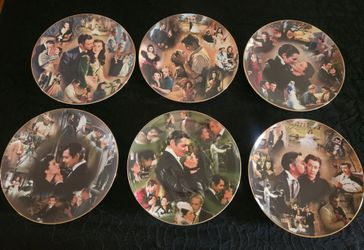 Gone with the Wind Collector Plates