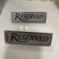 Table Reserved