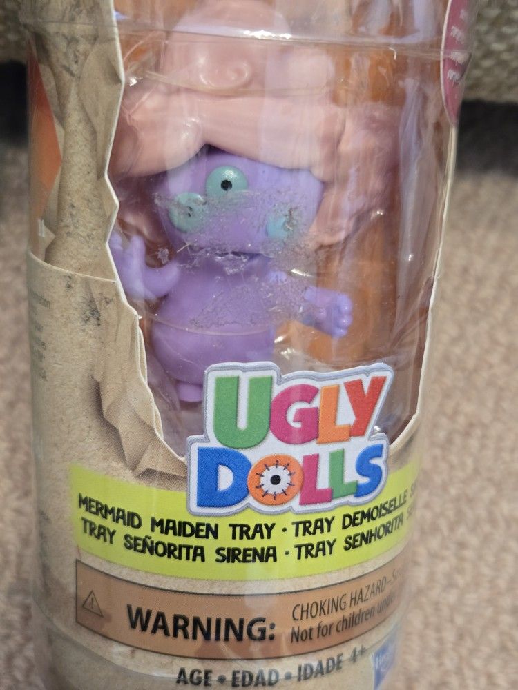 Ugly Dolls Mermaid Maiden Tray Figure With Surprise Figure Inside