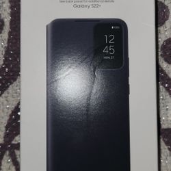 S-view Flip Cover Case For Galaxy S22 Plus