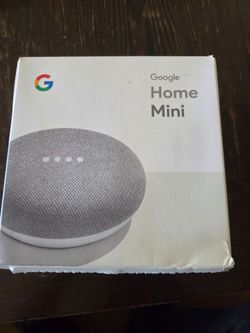 Google Home Mini (1st Generation) in the "Chalk" color