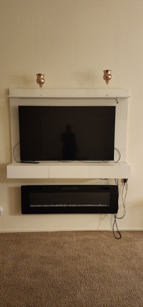 Floating Entertainment TV Stand