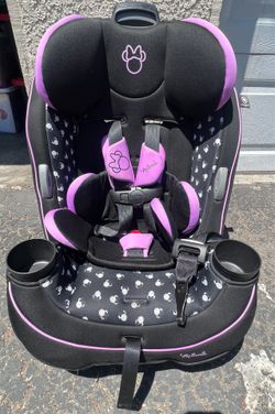Disney Baby Grow and Go All-in-One Convertible Car Seat, Midnight Minnie