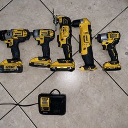 Dewalt Tools Combo  Drill Multitool Impact Angle Drill