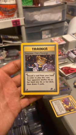 Imposter Oaks Revenge Trainer 2000 Team Rocket #76/82 Unlimited Mint Pokémon Card