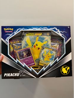 Pikachu V Box sealed new pokemon