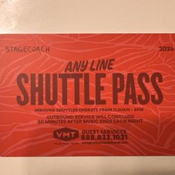 Stagecoach Shuttle Pass