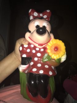 Minnie Mouse coin bank